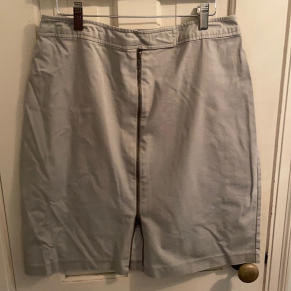 Play brand khaki front zip skirt - Picture 1 of 7